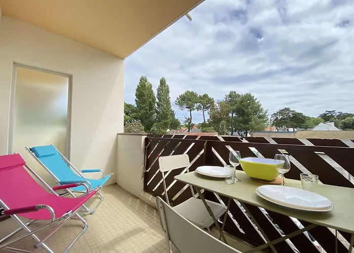 Moderne Avec Balcon Sud, Parking Prive, Pres Avenue De Gaulle - 2 Couchages A - Fr-1-245-107 * La Baule-Escoublac