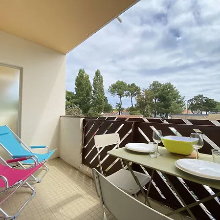 Moderne Avec Balcon Sud, Parking Prive, Pres Avenue De Gaulle - 2 Couchages A - Fr-1-245-107 * La Baule-Escoublac